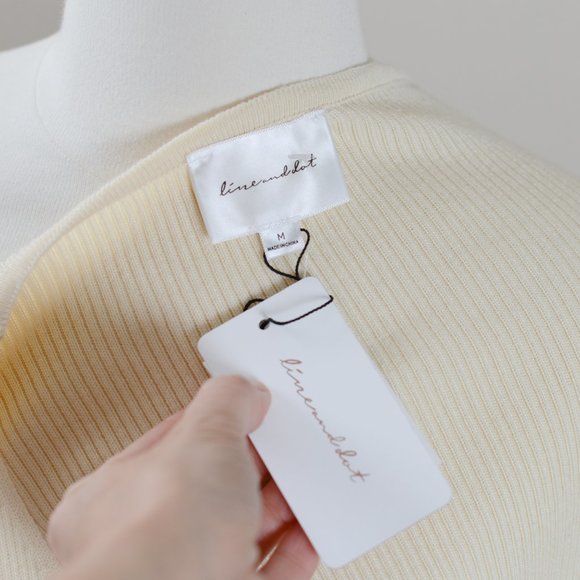 NEW Line & Dot Emma Wrap Sweater Dress - Picture 12 of 14